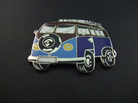 VW Volkswagen T1 spijlbus met imperial blauw